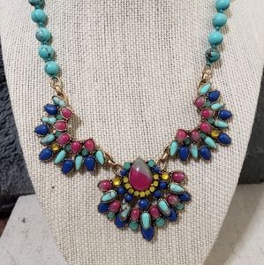 Multi-colored necklace